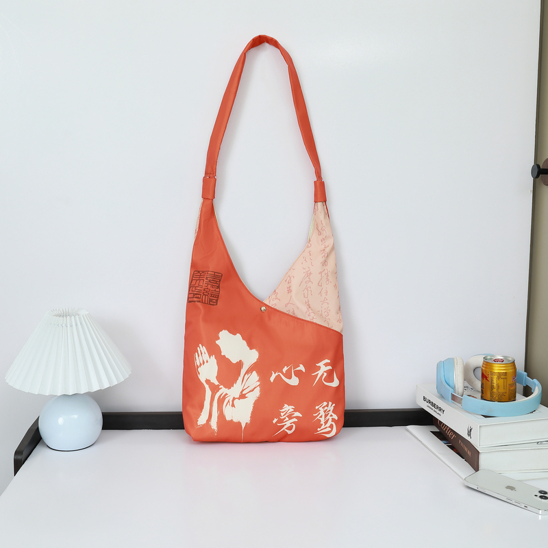 嘉绘美 可印花环保可回收帆布购物袋 定制Logo 100%纯棉帆布托特包-07